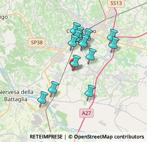 Mappa Via F. Crispi, 31025 Santa Lucia di Piave TV, Italia (2.98714)