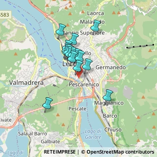 Mappa Via dell'Isola, 23900 Lecco LC, Italia (1.33813)