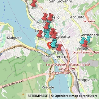 Mappa Via dell'Isola, 23900 Lecco LC, Italia (0.82176)