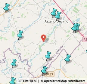 Mappa Via Geresina, 33082 Azzano Decimo PN, Italia (6.76471)