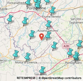 Mappa Via Geresina, 33082 Azzano Decimo PN, Italia (10.7855)