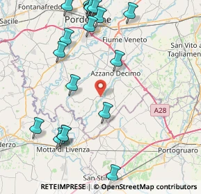Mappa Via Geresina, 33082 Azzano Decimo PN, Italia (10.3475)