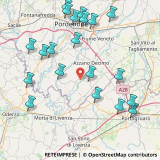 Mappa Via Geresina, 33082 Azzano Decimo PN, Italia (10.2685)