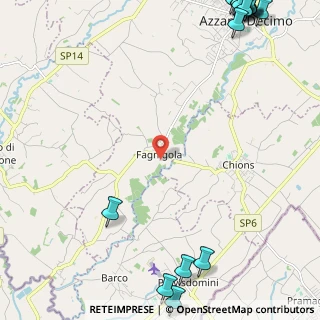 Mappa Via Geresina, 33082 Azzano Decimo PN, Italia (4.038)