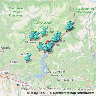 Mappa Via Giuseppe Verdi, 24060 Rogno BG, Italia (9.842)