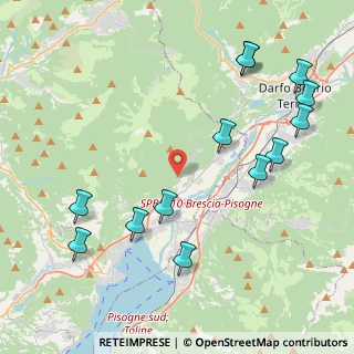 Mappa Via Giuseppe Verdi, 24060 Rogno BG, Italia (4.95846)