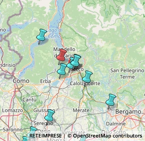 Mappa Via Rio Torto, 23868 Valmadrera LC, Italia (16.685)