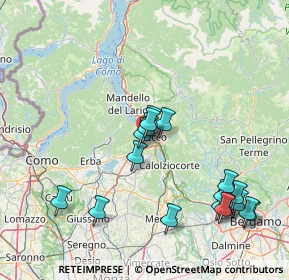 Mappa Via Rio Torto, 23868 Valmadrera LC, Italia (16.82833)