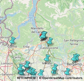 Mappa Via Rio Torto, 23868 Valmadrera LC, Italia (22.5095)