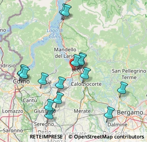 Mappa Via Rio Torto, 23868 Valmadrera LC, Italia (16.375)