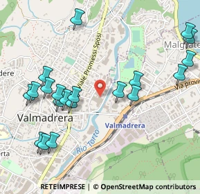 Mappa Via Rio Torto, 23868 Valmadrera LC, Italia (0.5855)