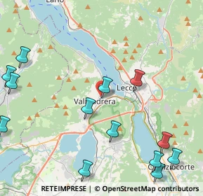 Mappa Via Rio Torto, 23868 Valmadrera LC, Italia (5.97333)