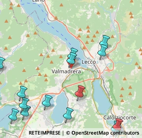 Mappa Via Rio Torto, 23868 Valmadrera LC, Italia (5.768)