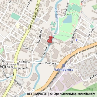 Mappa Via Rio Torto,  15, 23868 Valmadrera, Lecco (Lombardia)