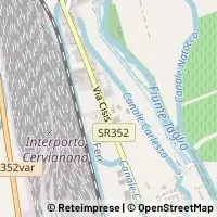 Hartă Cervignano del Friuli