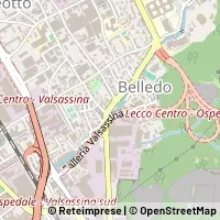 Mapa Lecco