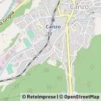 Hartă Canzo
