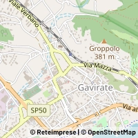 Karte Gavirate