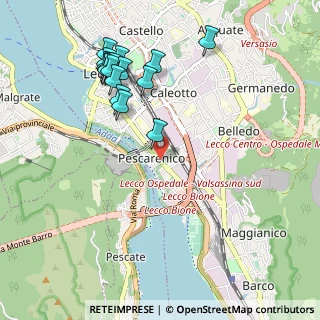Mappa Piazza Padre Cristoforo, 23900 Lecco LC, Italia (1.10438)