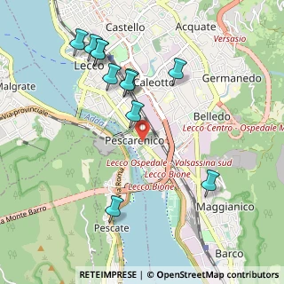 Mappa Piazza Padre Cristoforo, 23900 Lecco LC, Italia (1.07909)