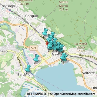 Mappa Via Don Luigi Crosta, 21026 Gavirate VA, Italia (0.485)