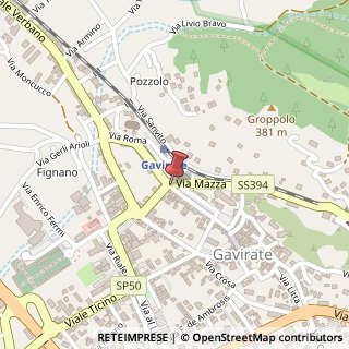 Mappa Viale Garibaldi, 4, 21026 Gavirate, Varese (Lombardia)