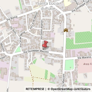 Mappa Via Giuseppe Mazzini, 62, 31025 Santa Lucia di Piave, Treviso (Veneto)