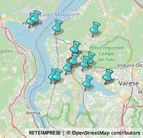 Mappa Via Luigi Roncari, 21023 Besozzo VA, Italia (5.74667)