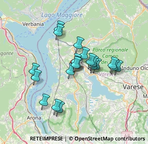 Mappa Via Luigi Roncari, 21023 Besozzo VA, Italia (5.5345)