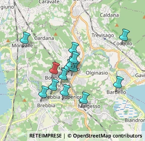 Mappa Via Luigi Roncari, 21023 Besozzo VA, Italia (1.435)