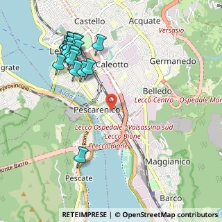 Mappa Via Cesare Beccaria, 23900 Lecco LC, Italia (1.2075)