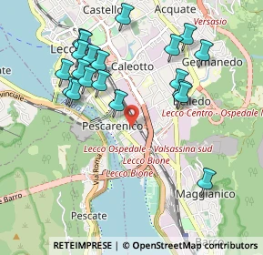 Mappa Via Cesare Beccaria, 23900 Lecco LC, Italia (1.019)