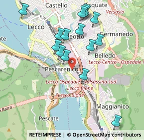 Mappa Via Cesare Beccaria, 23900 Lecco LC, Italia (0.98267)