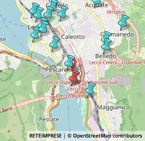 Mappa Via Cesare Beccaria, 23900 Lecco LC, Italia (1.17278)
