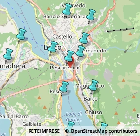 Mappa Via Cesare Beccaria, 23900 Lecco LC, Italia (2.22333)