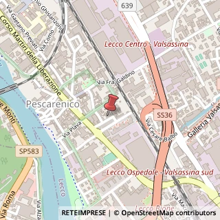 Mappa Via Cesare Beccaria, 5, 23900 Lecco, Lecco (Lombardia)