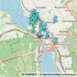 Mappa Via Ettore Monti, 23851 Galbiate LC, Italia (0.8255)
