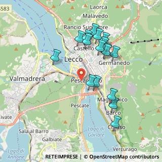 Mappa Via Ettore Monti, 23851 Galbiate LC, Italia (1.81824)