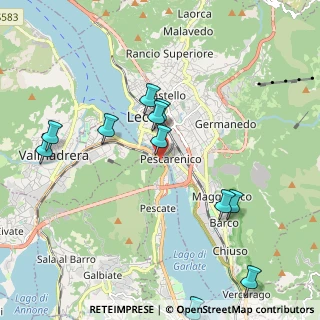 Mappa Via Ettore Monti, 23851 Galbiate LC, Italia (2.20909)