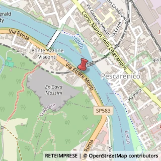 Mappa Via ettore monti 57, 23851 Galbiate, Lecco (Lombardia)