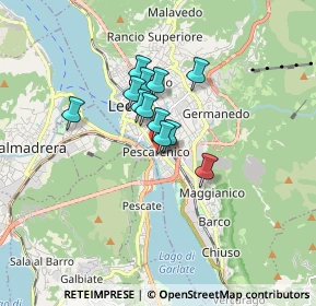 Mappa Via Maggiore, 23900 Lecco LC, Italia (1.07667)