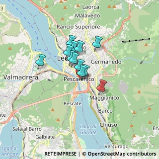 Mappa Via Maggiore, 23900 Lecco LC, Italia (1.07667)