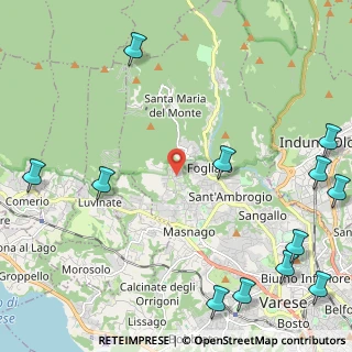 Mappa Via Carini, 21100 Varese VA, Italia (3.27583)