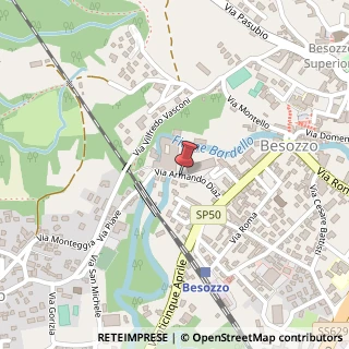 Mappa Via A. Diaz,  9, 21023 Besozzo, Varese (Lombardia)