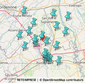 Mappa Via Villacucca, 33079 Sesto Al Reghena PN, Italia (6.837)