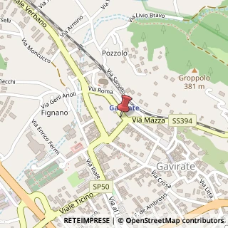 Mappa Corso XXV Aprile, 7, 21026 Gavirate, Varese (Lombardia)