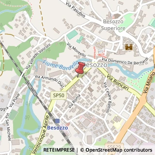 Mappa Via San Francesco, 62, 21020 Besozzo, Varese (Lombardia)