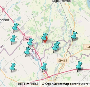 Mappa Via M. Cortinovis A., 33079 Sesto al Reghena PN, Italia (4.61077)