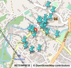 Mappa Via dei Mille, 21023 Besozzo VA, Italia (0.197)