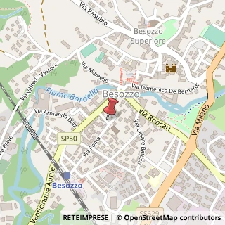 Mappa Via dei Mille, 15, 21023 Besozzo, Varese (Lombardia)